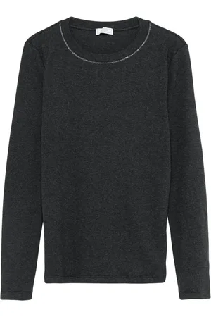 PESERICO SIGN Top con ribete Punto Luce