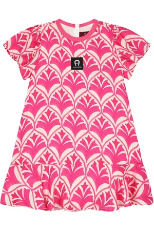 Aigner Jeans con estampado floral y parche del logo
