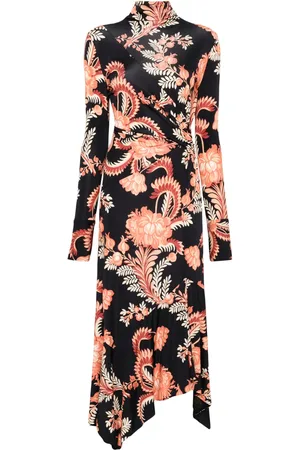 Etro Vestido largo estampado