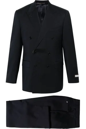 CANALI Traje a rayas con doble botonadura