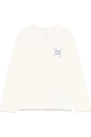 DOUUOD KIDS Playera con parche del logo