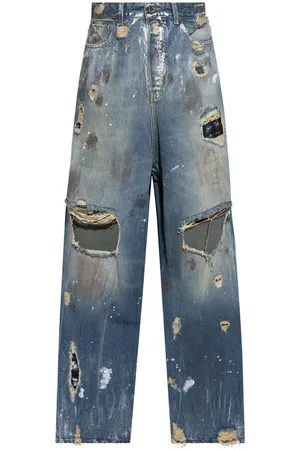 Vetements Jeans con efecto envejecido