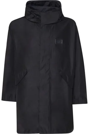 Dolce & Gabbana Parka con placa del logo