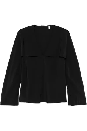 Helmut Lang Blusa con diseño a capa
