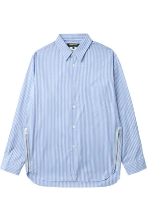 Comme des Garçons Camisa con rayas estampadas