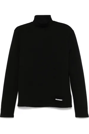 Jil Sander Sudadera con efecto de canalé