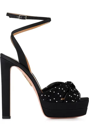 Aquazzura Sandalias Slow Kisses con tacón 130mm