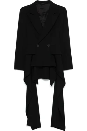 YOHJI YAMAMOTO Blazer drapeado
