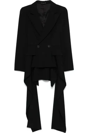 YOHJI YAMAMOTO Blazer drapeado