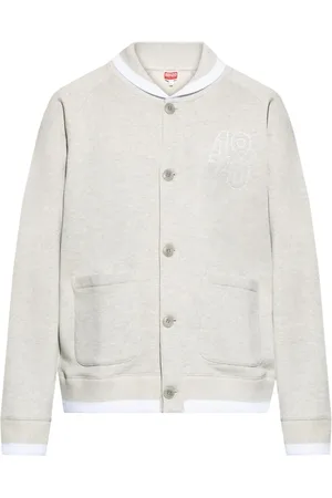 Kenzo Cárdigan con logo bordado