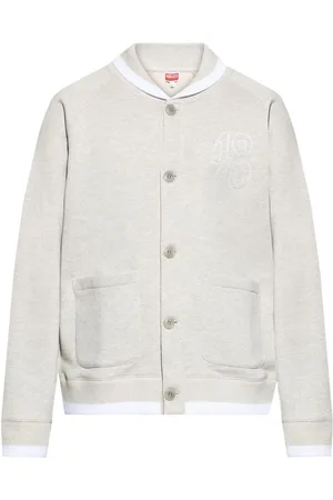 Kenzo Cárdigan con logo bordado