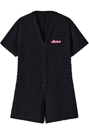 Monochrome Jumpsuit corto con botones
