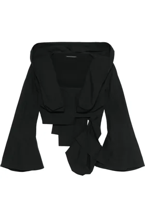 YOHJI YAMAMOTO Chamarra corta con capucha