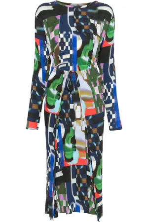 HENRIK VIBSKOV Vestido midi Knight Plissé
