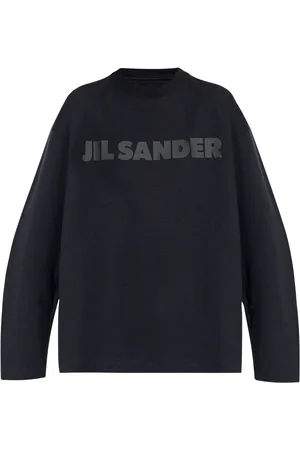 Jil Sander Playera con logo estampado