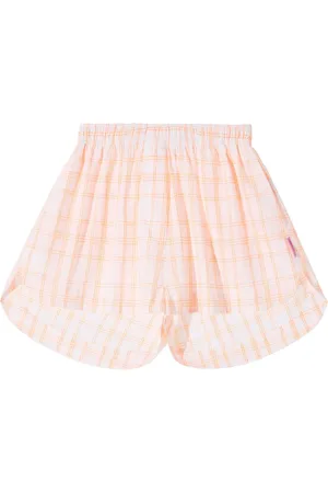Monochrome Bermudas con cuadros estampados