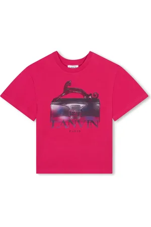 Lanvin Playera con estampado gráfico