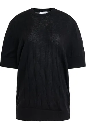 Helmut Lang Playera con efecto arrugado