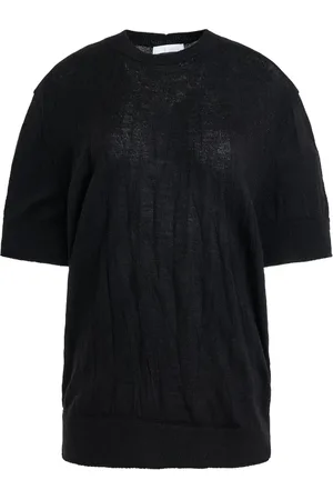 Helmut Lang Playera con efecto arrugado