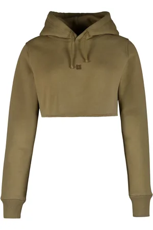 Givenchy Hoodie corta con motivo 4G