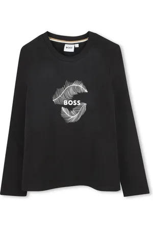 HUGO BOSS Playera con logo estampado
