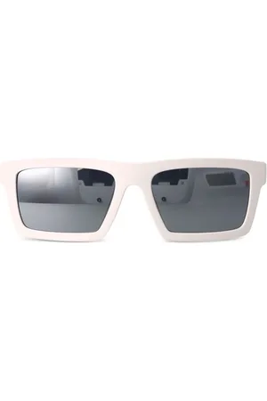 Prada Lentes de sol con armazón rectangular