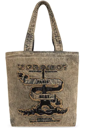 Y / PROJECT Tote de mezclilla Paris