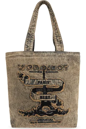 Y / PROJECT Tote de mezclilla Paris