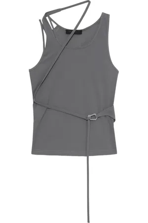 HELIOT EMIL Top drapeado con detalle de tira