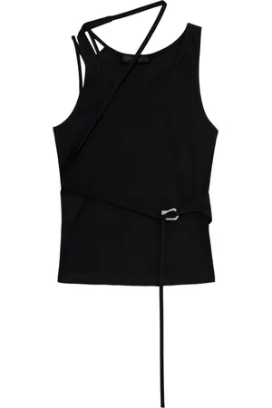 HELIOT EMIL Top drapeado con detalle de tira