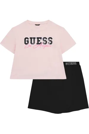 Guess Set de falda con logo estampado