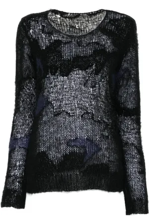 YOHJI YAMAMOTO Suéter con estampado militar