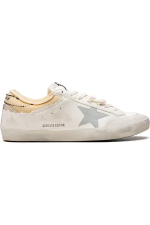 Golden Goose Tenis Super-Star Penstar White/Silver/Beige