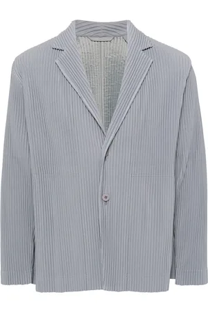 Issey Miyake Blazer de vestir plisado