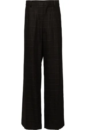JUNYA WATANABE Pantalones con cuadros estampados