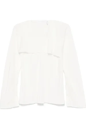 Helmut Lang Blusa con diseño a capa