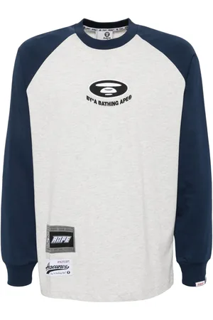 A Bathing Ape Playera con logo Moonface