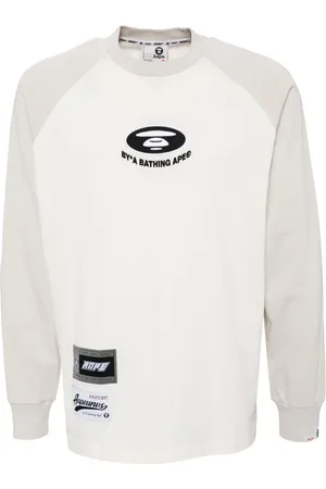A Bathing Ape Playera con logo Moonface