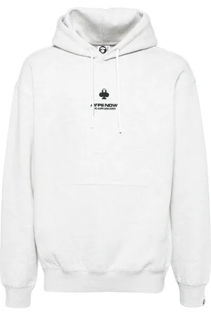 A Bathing Ape Hoodie con logo estampado