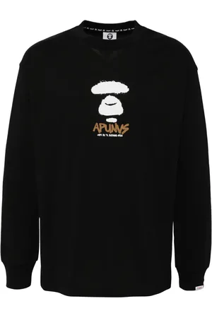 A Bathing Ape Playera con logo Moonface