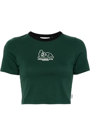 Chocoolate Playera con logo afelpado