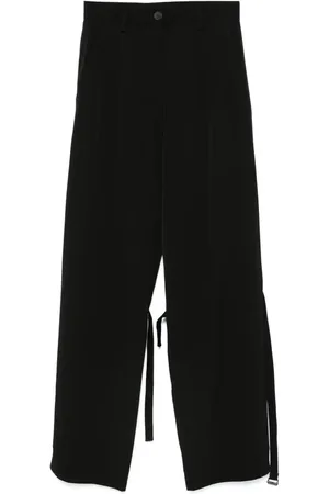 ISABEL BENENATO Pantalones con detalle de correa