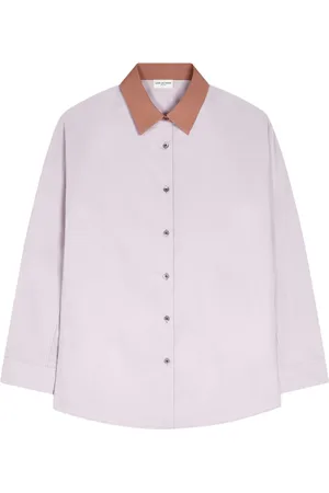 DRIES VAN NOTEN Camisa con cuello en contraste