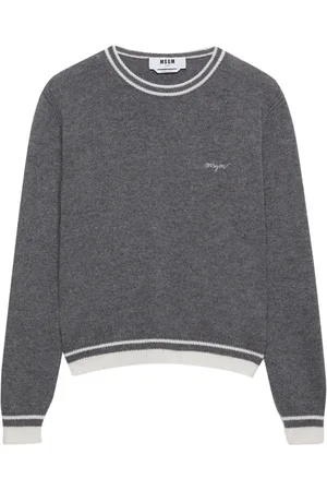 Msgm Sudadera con logo bordado