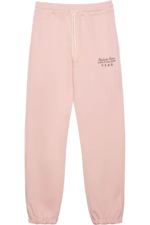 Msgm Pants con logo estampado