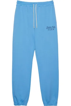 Msgm Pants con logo estampado