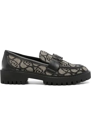 Liu Jo Mocasines con logo en jacquard