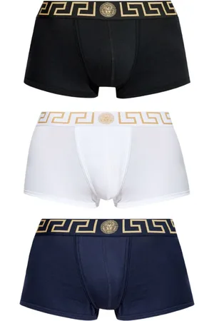 VERSACE Pack de dos bóxeres con motivo Greca Border