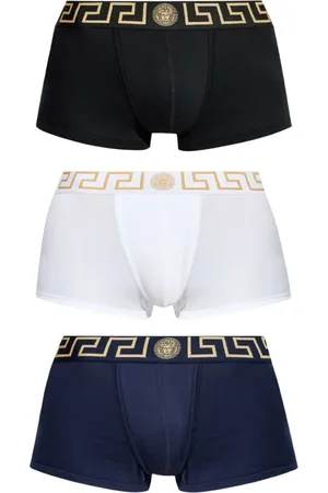 VERSACE Pack de dos bóxeres con motivo Greca Border