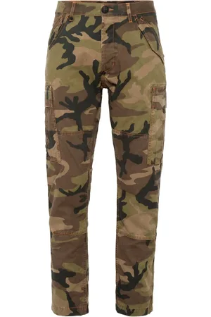 Philipp Plein Pantalones cargo con estampado militar